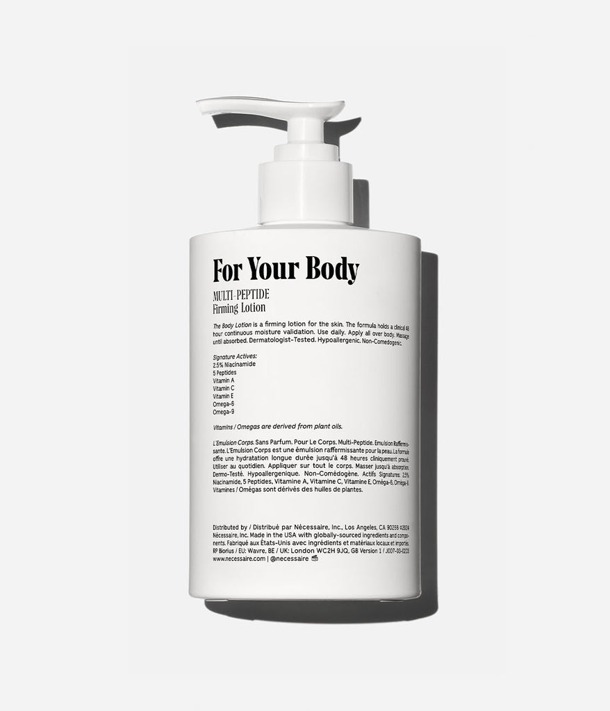 The Body Lotion 450 ml | Multi-Peptide | Fragrance-Free 