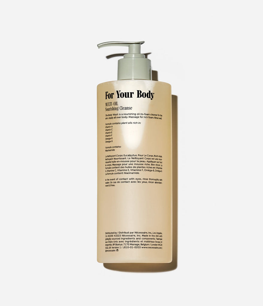 The Body Wash 500 ml | Multi-Oil | Eucalyptus – Nécessaire, A Personal Care  Company