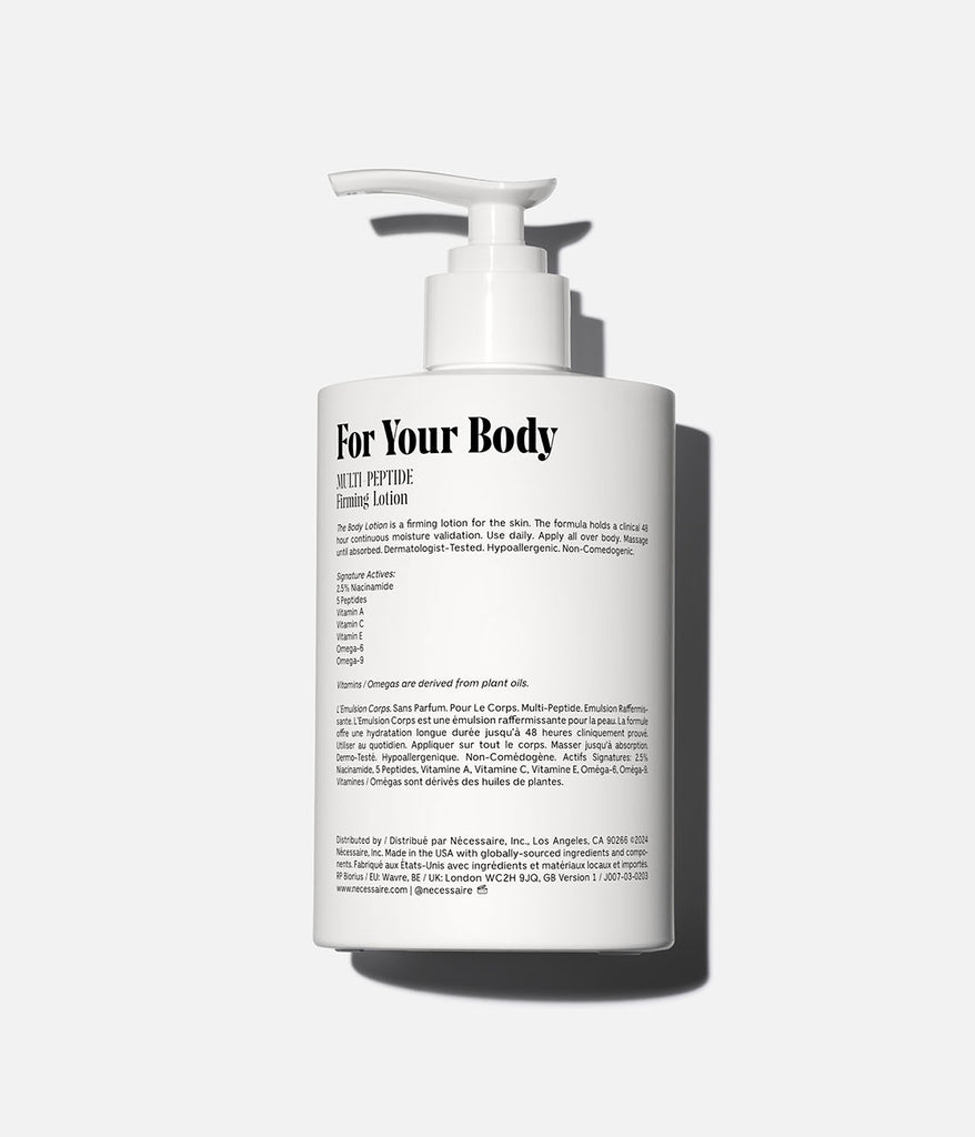 The Body Lotion 450 ml | Multi-Peptide – Nécessaire, A Personal