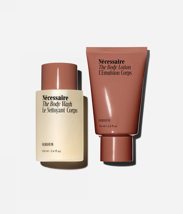 The Body Duo Mini | Olibanum (Product Packaging)