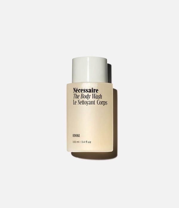 The Body Wash 100 ml | Multi-Acid | Hinoki | 100 ml (Product Packaging)