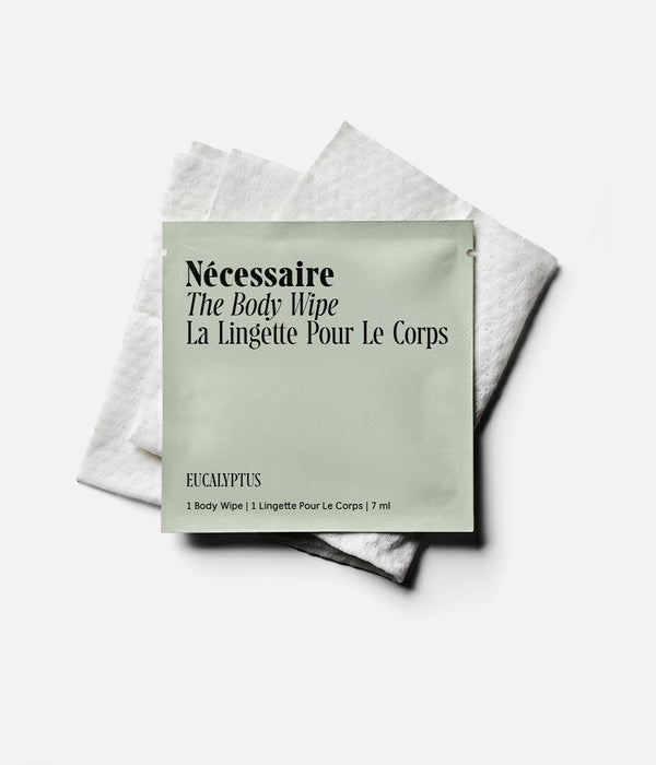 The Body Wipe | Eucalyptus / 20 Body Wipes (Product Packaging)