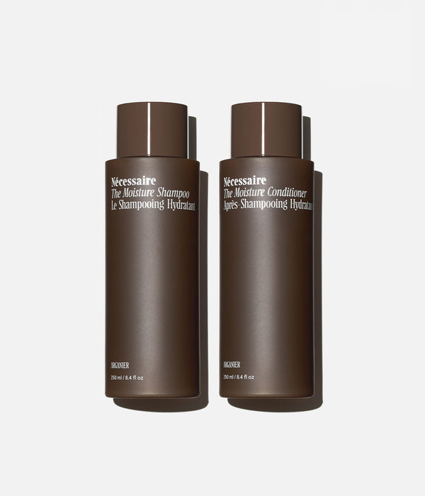 The Hair Moisture Duo | Arganier / 2x 250 ml (Product Packaging)