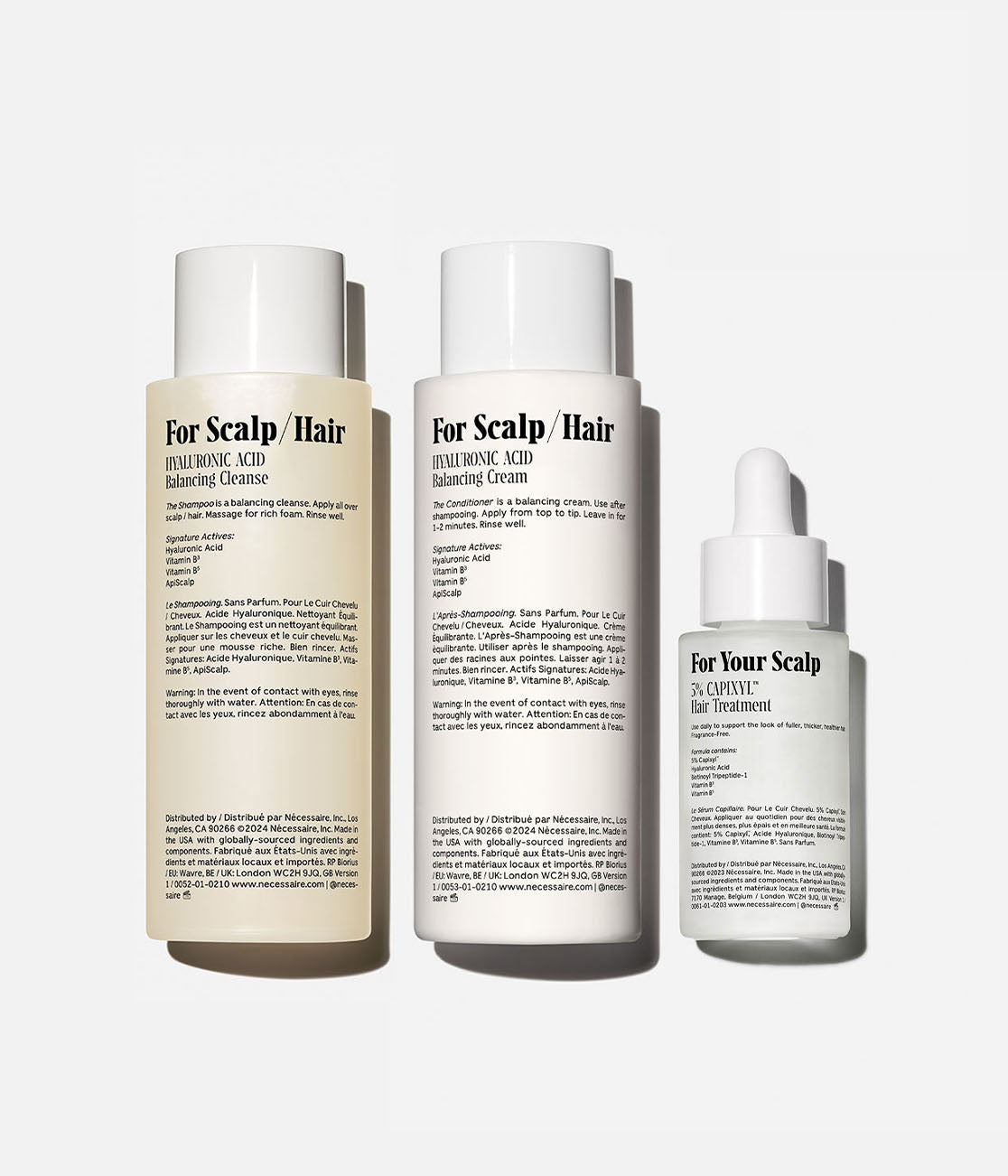 Zoom in on The Scalp Essentials | Hyaluronic Acid | 5% Capixyl™ Fragrance-Free - Photo 2