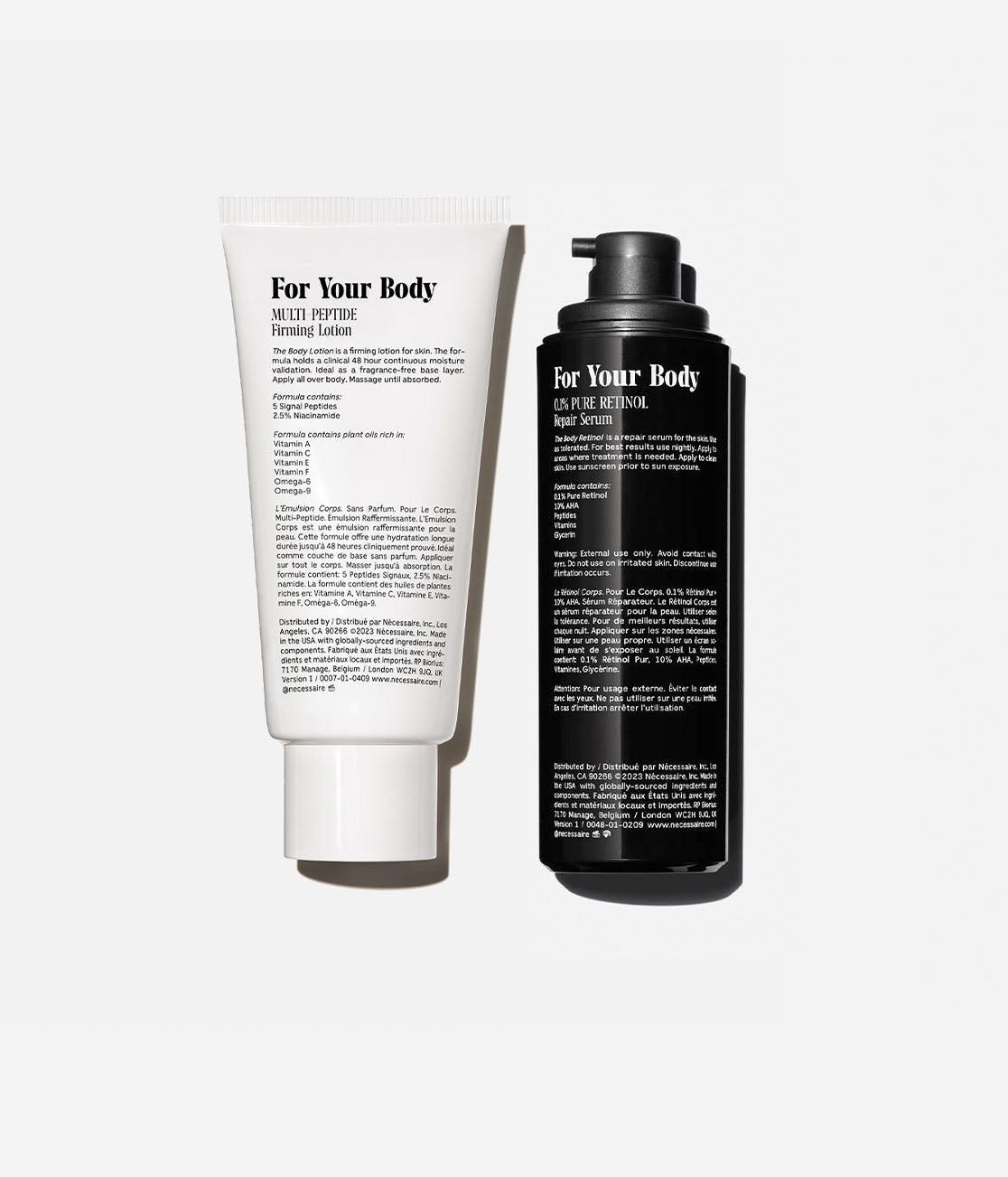 Zoom in on The Body Retinol + The Body Lotion Fragrance-Free - Photo 2