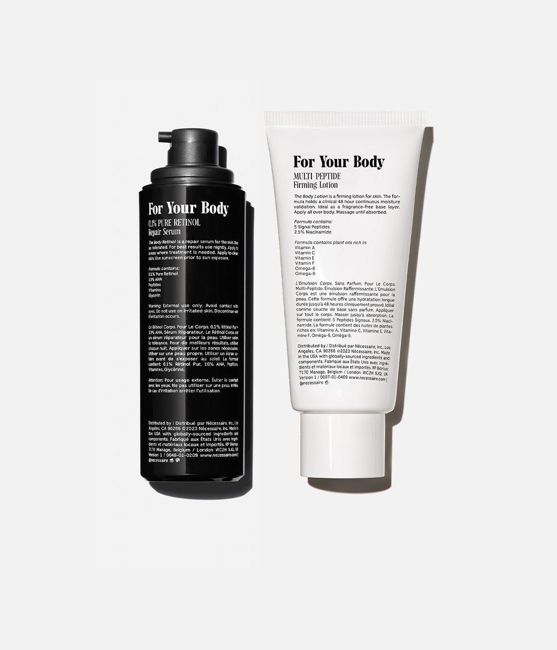 Zoom in on The Body Retinol + The Body Lotion Fragrance-Free - Photo 2