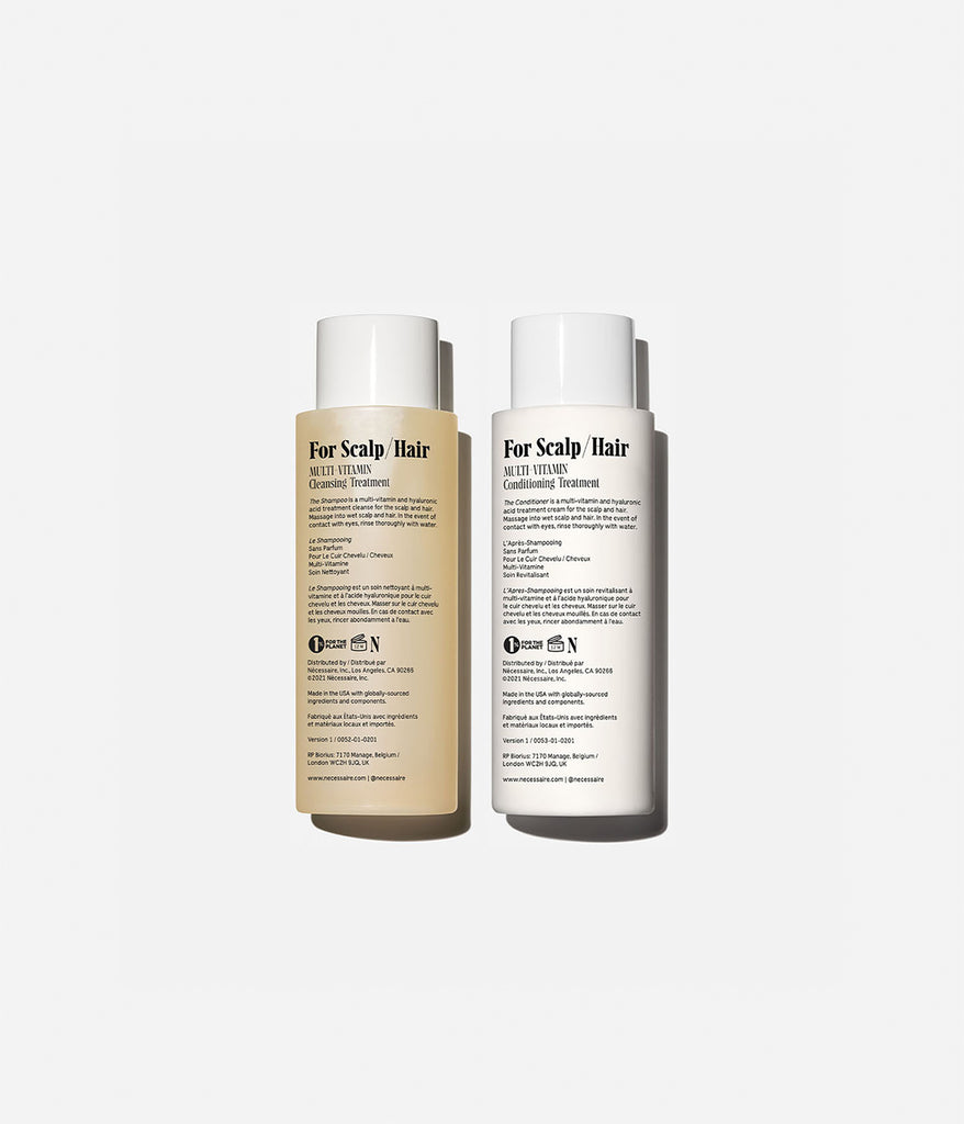 The Scalp Duo | Hyaluronic Acid – Nécessaire, A Personal Care Company