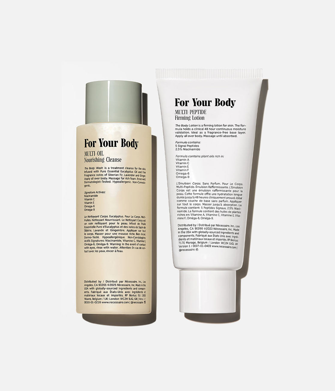 Zoom in on The Body Duo Eucalyptus | Fragrance-Free - Photo 2
