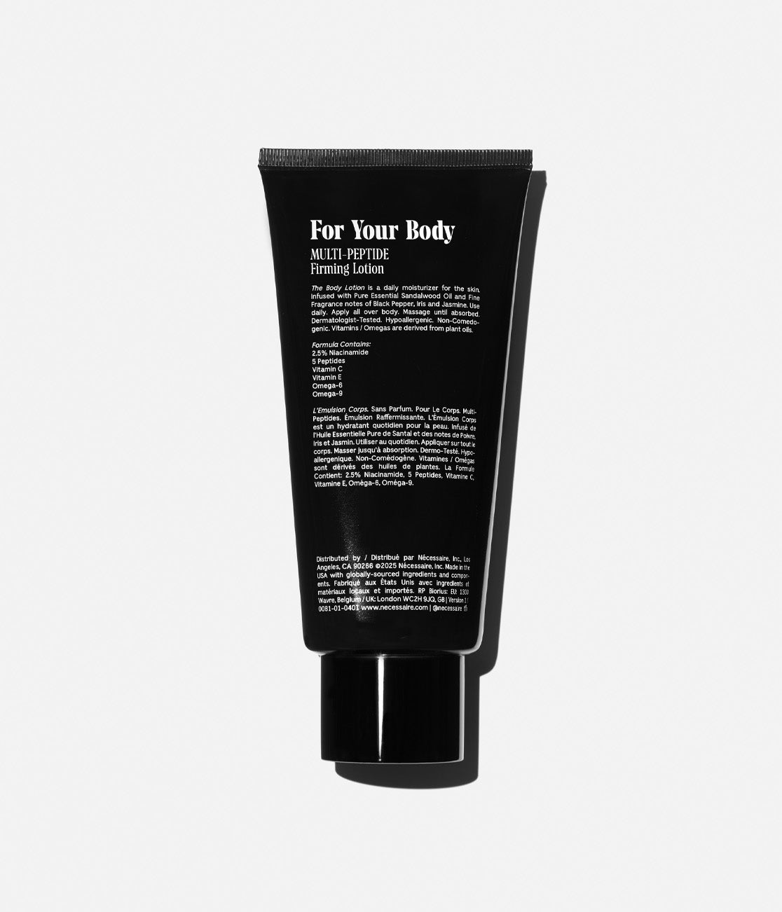 Zoom in on The Body Lotion 200 ml | Multi-Peptide Santal - Photo 2