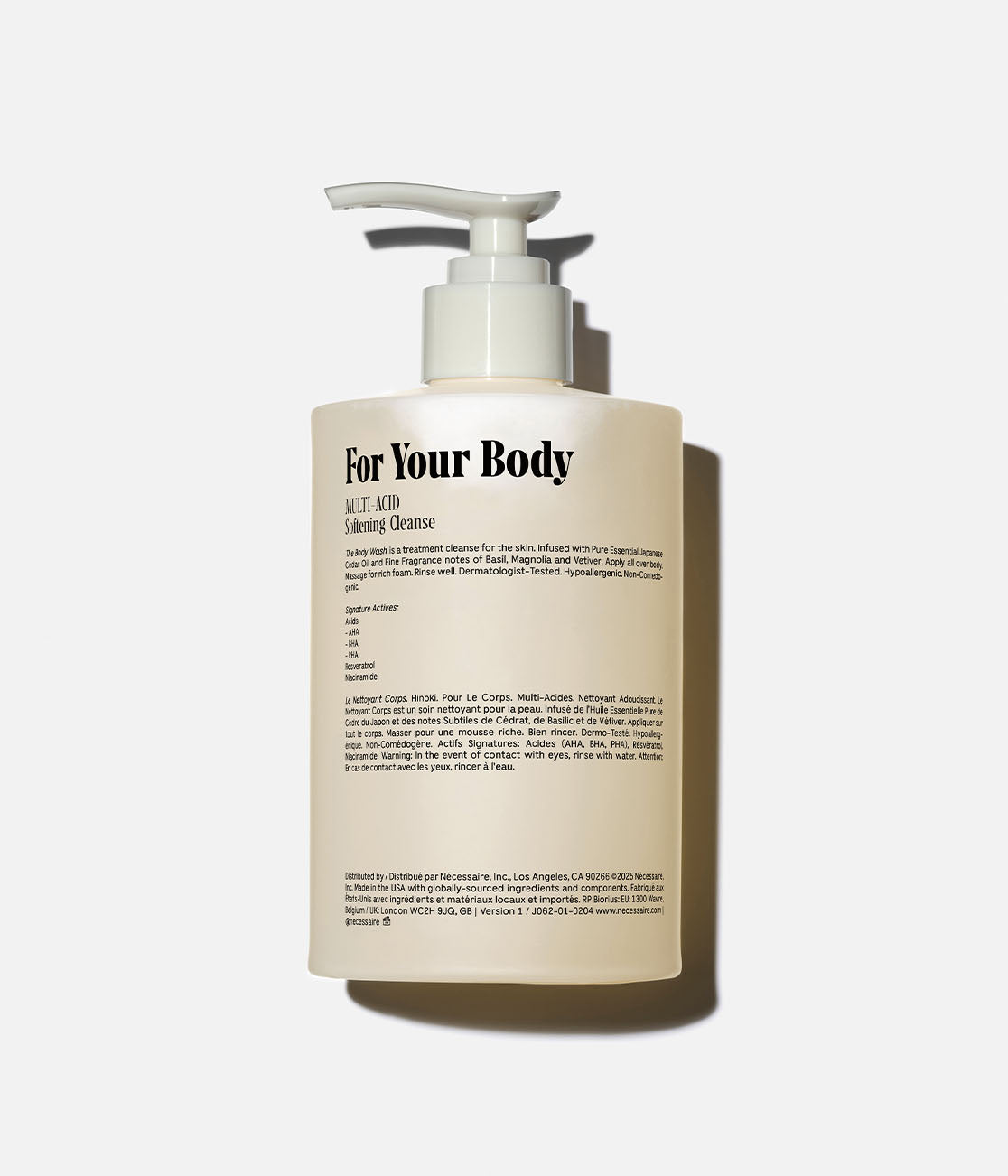 The Body Wash | Multi-Acid | Hinoki