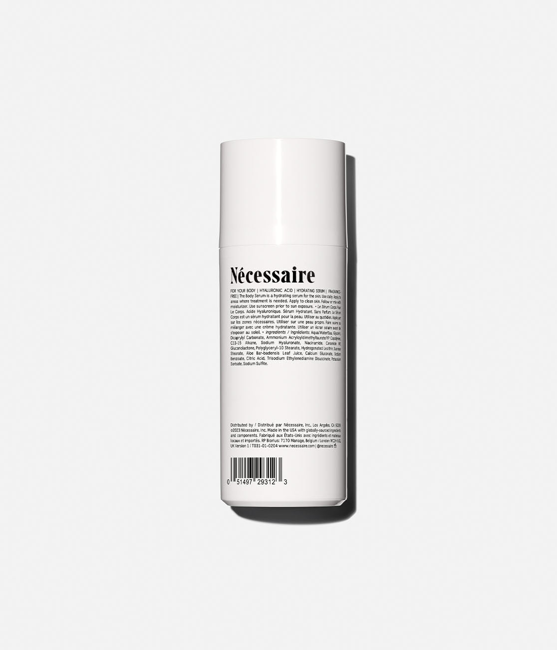 Zoom in on The Body Serum | 0.5% Hyaluronic Acid | Travel Fragrance-Free - Photo 3