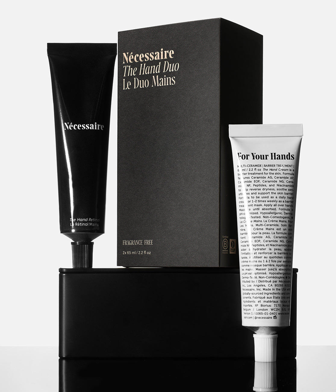 Zoom in on The Hand Duo + Gift Tin Fragrance-Free - Photo 5