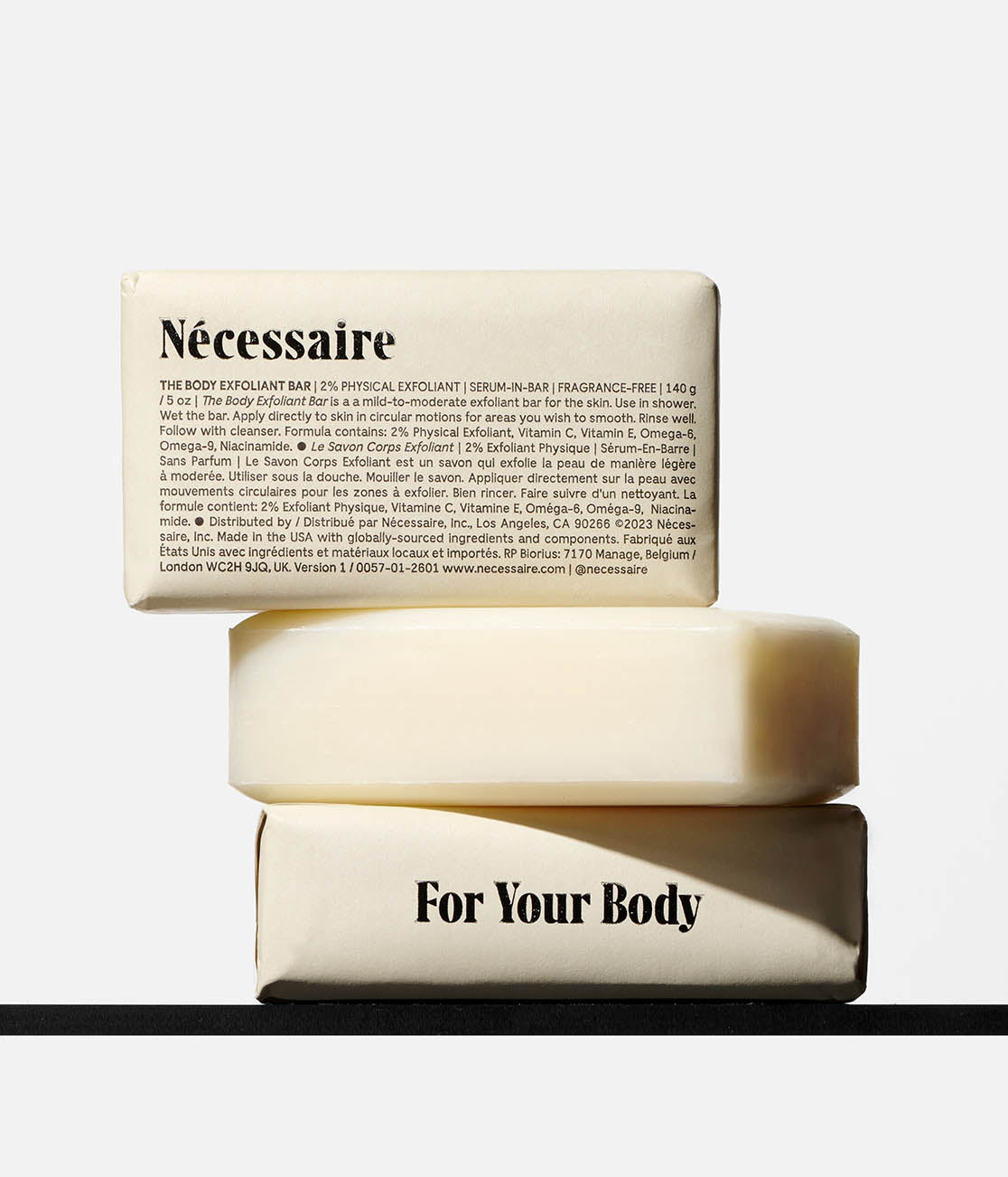 The Body Exfoliant Bar Trio