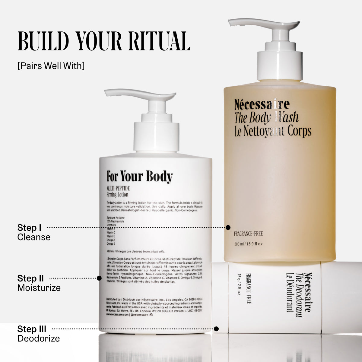 Zoom in on The Body Lotion 450 ml | Multi-Peptide Fragrance-Free - Photo 7