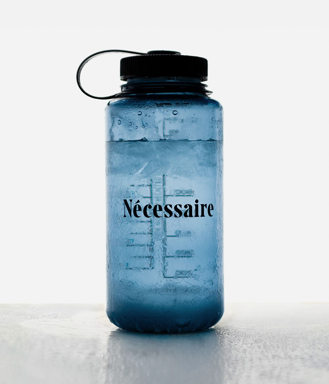 Sticlă de voiaj Nalgene Sustain Wide Mouth 16 oz (500 ml) - clear/red Sticlă de voiaj Nalgene Sustain Wide Mouth 16 oz (500 ml) - clear/red