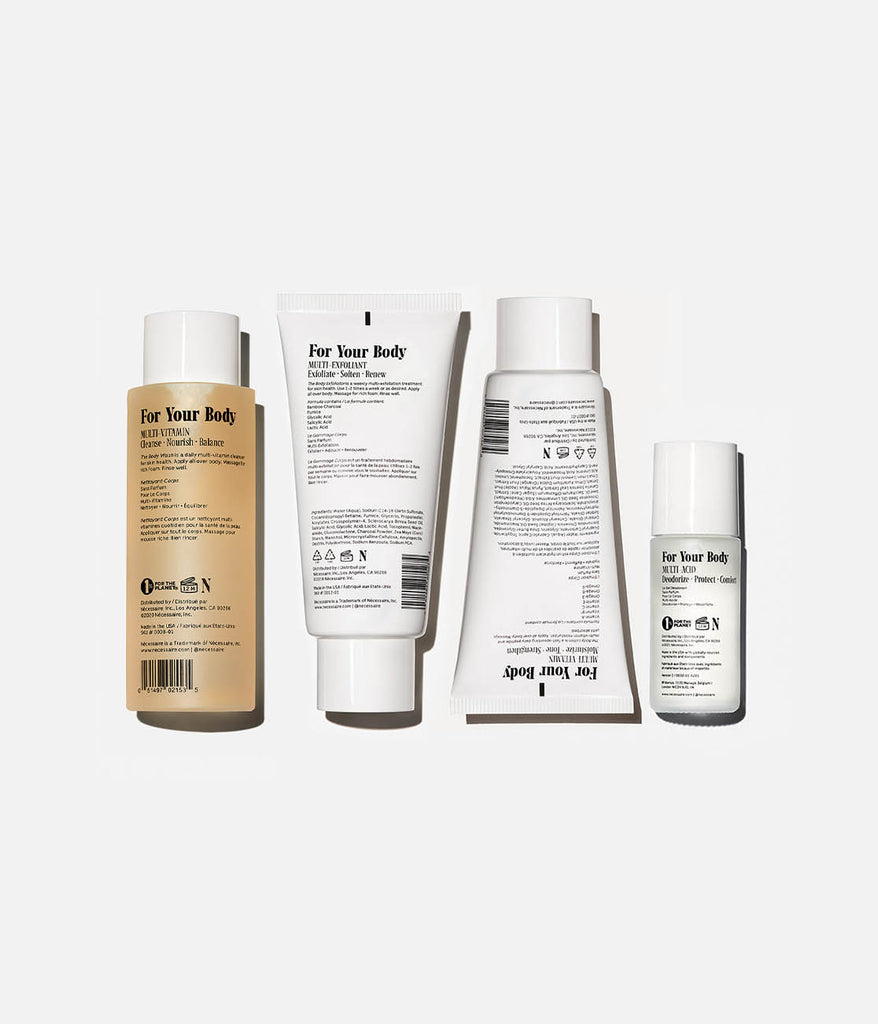 The Body Essentials. – Nécessaire, A Personal Care Company